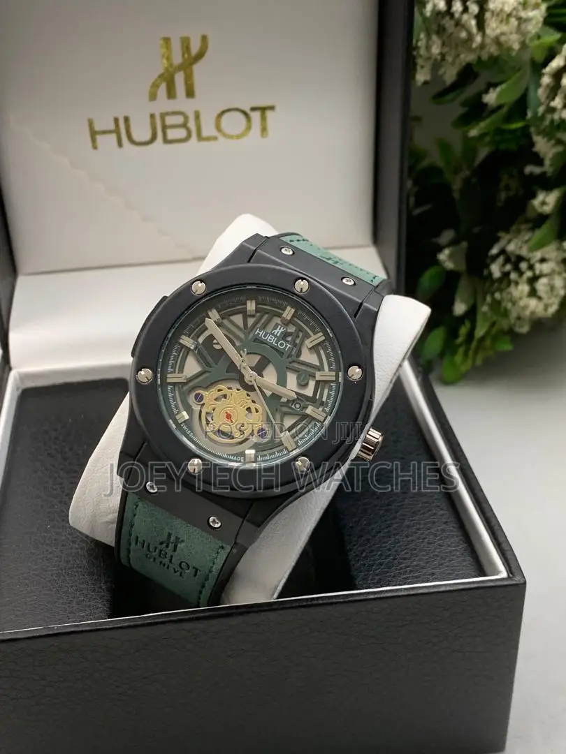 Green Strap Hublot Collection