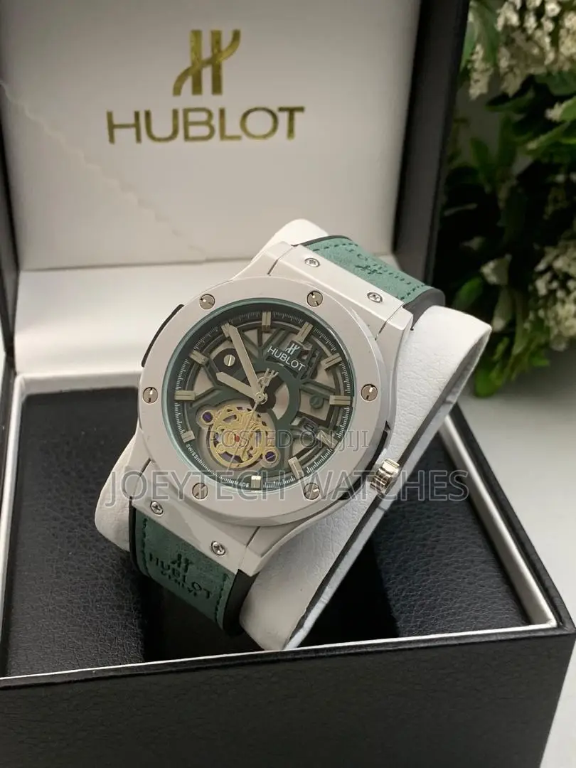 Green Strap Hublot Collection