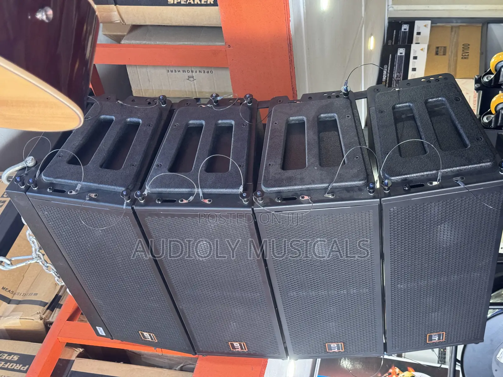 Lud 2(Pairs)Line Arrays and Bass With Full Amplifier Set