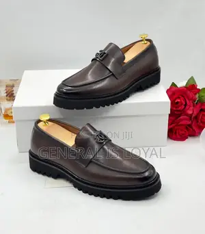 Dolce Gabbana Brown Loafer Shoe