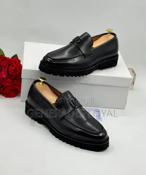 Dolce Gabbana Black Loafer Shoe