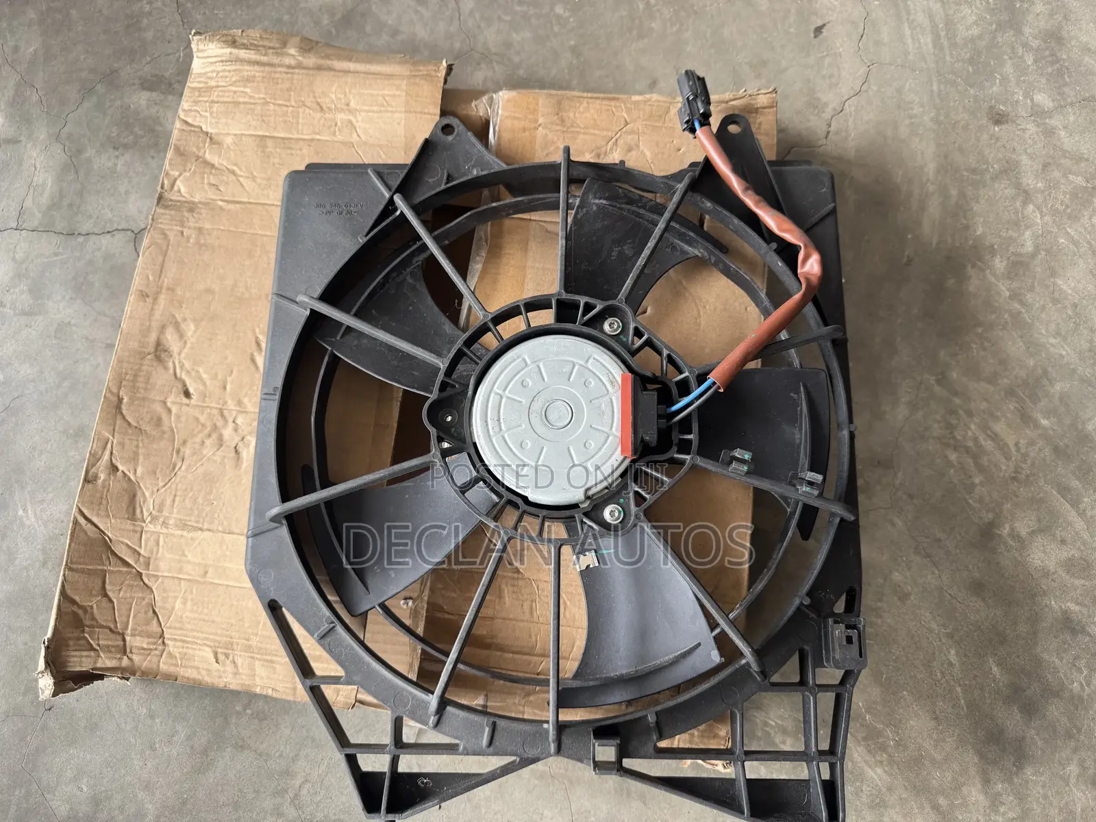 Accord 18-22 Assembly Radiator Fan