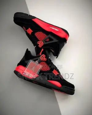 Jordan R4 T Red Black