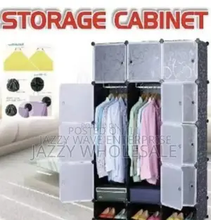 12 Cube Plastic Wardrobe