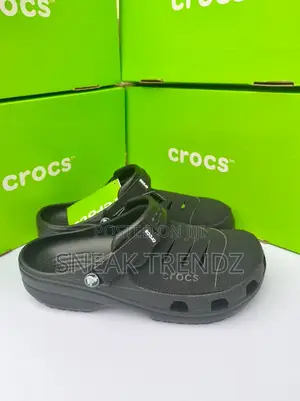 Original Leather Crocs Black
