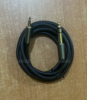 3.5mmtrs 1/8" Male to 6.35mm 1/4" Aux Cord - 1.5m