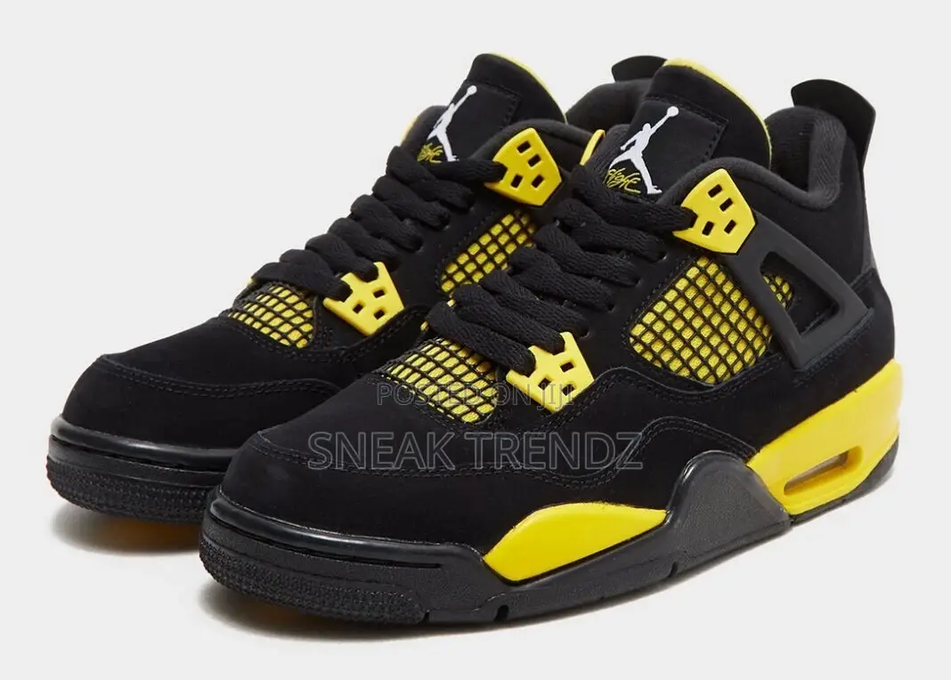 Air Jordan R4 Thunder Yellow