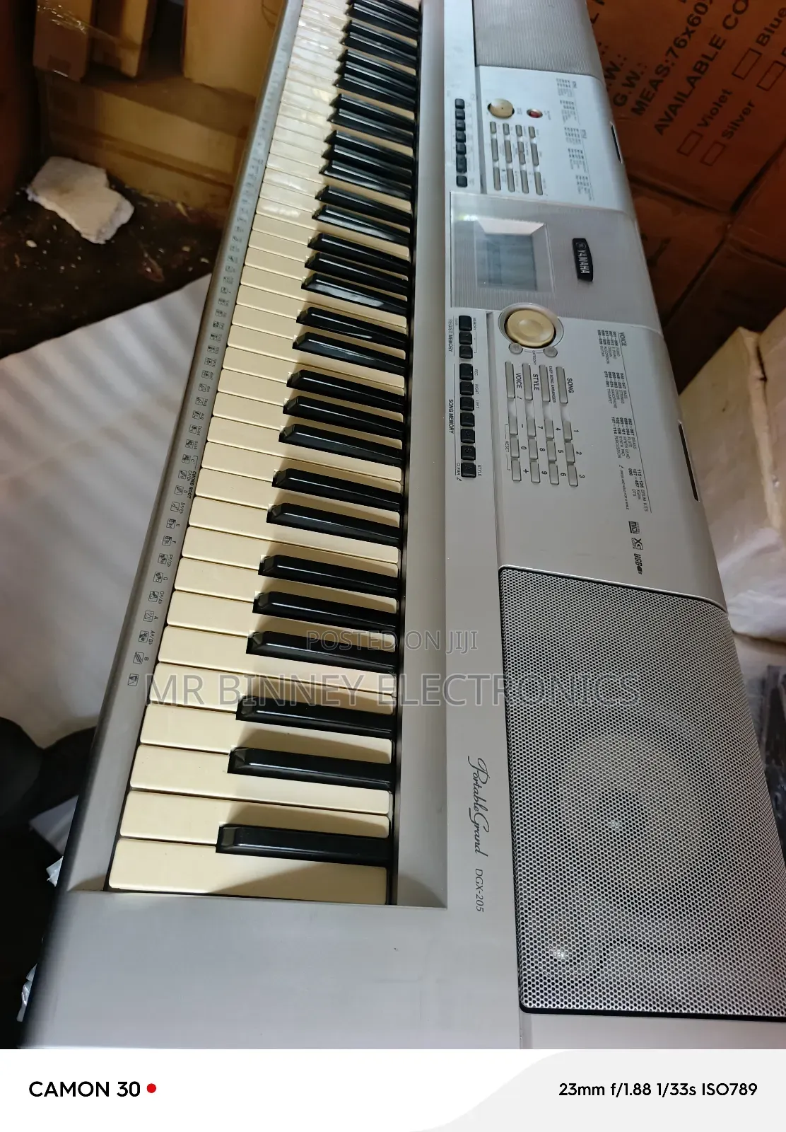 Yamaha Portable Grand Dgx205