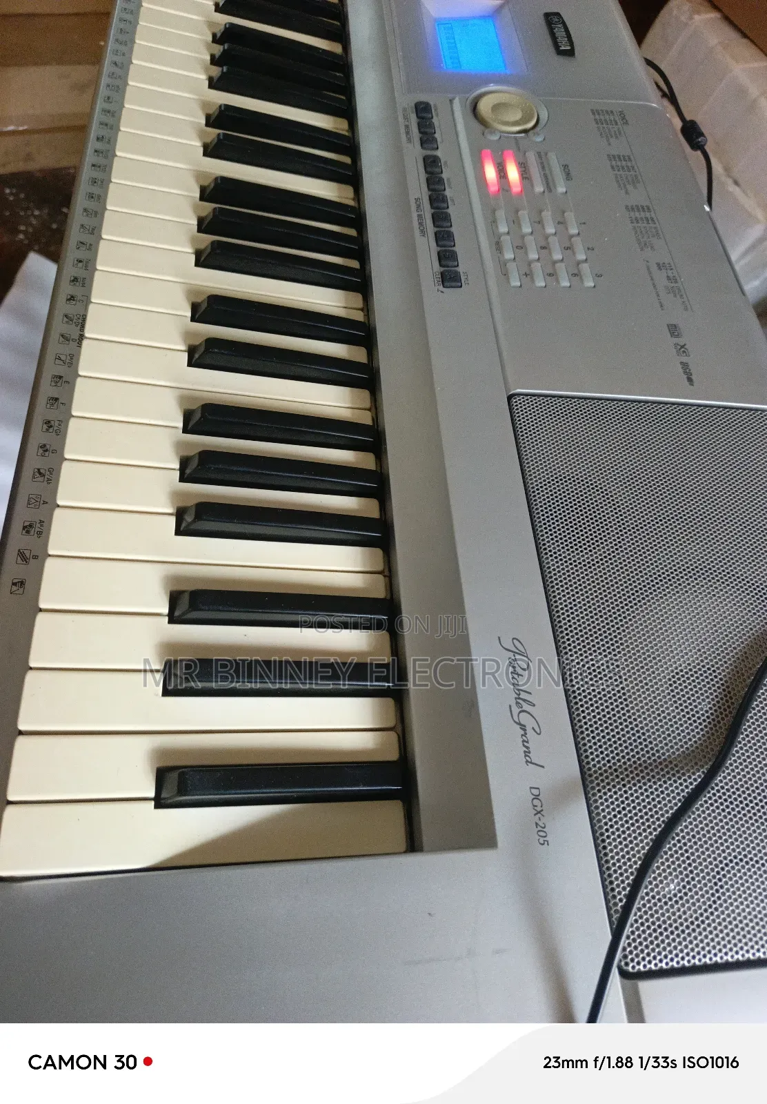 Yamaha Portable Grand Dgx205