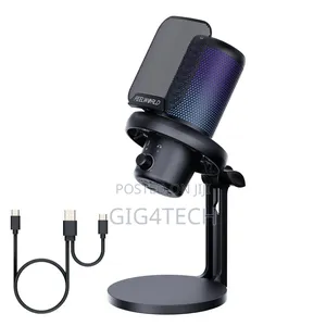 Feelworld Vm1 Gaming Pc Usb Condenser Microphone With Stand