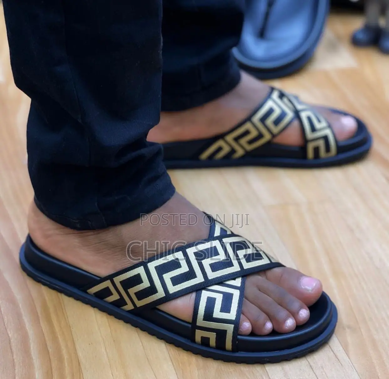 New Leather Slippers
