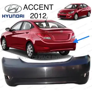 Hyundai Accent 2012 2013 2014 Back Bumper