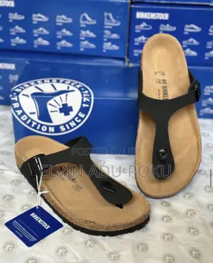 Birkenstock Gizeh Birko-flor - Black