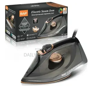 Smooth Results With Raf Electric Steam Iron 2200w