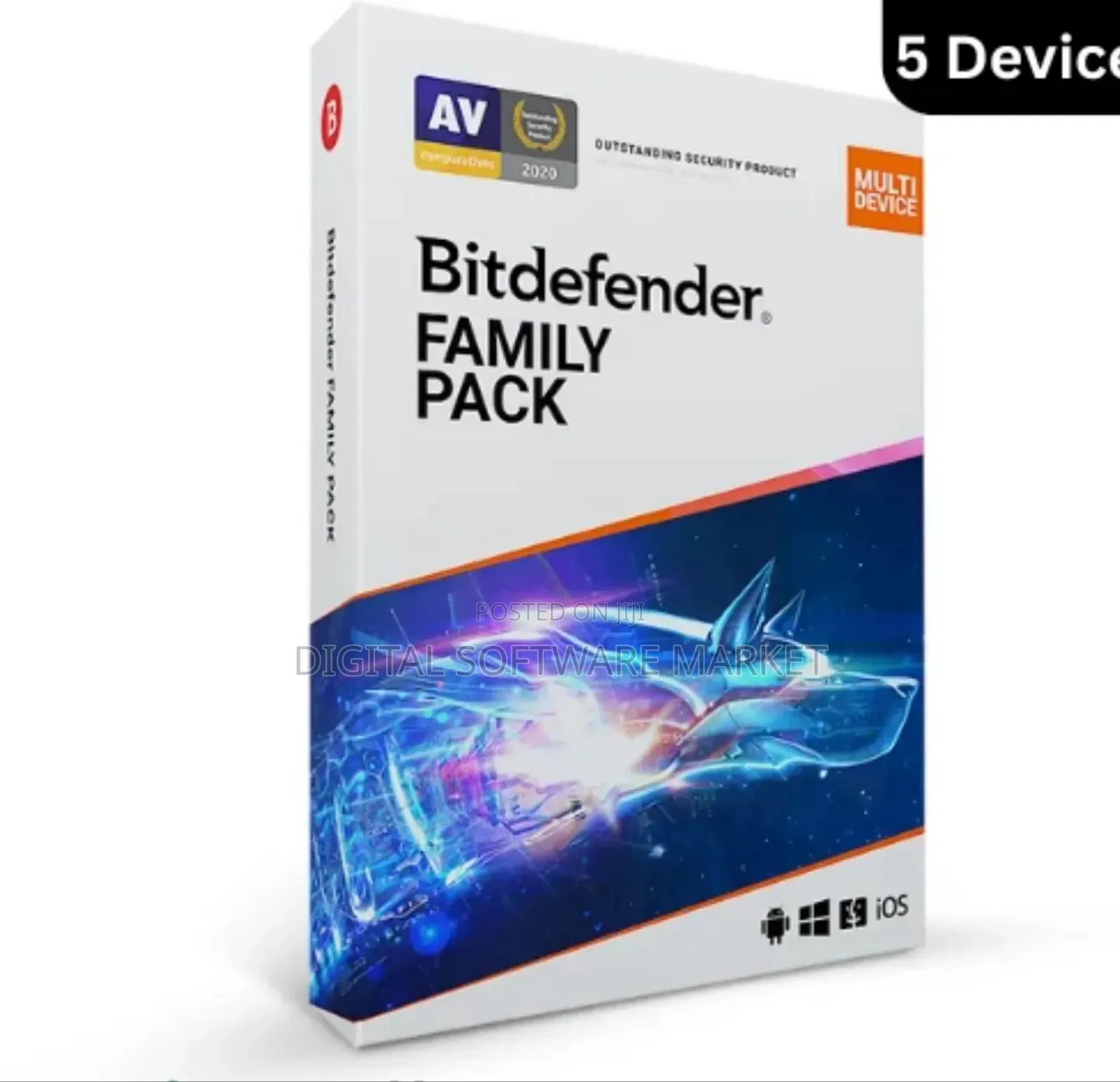 Bitdefender Family Pack 5 Device 1 Year (Windows / Mac