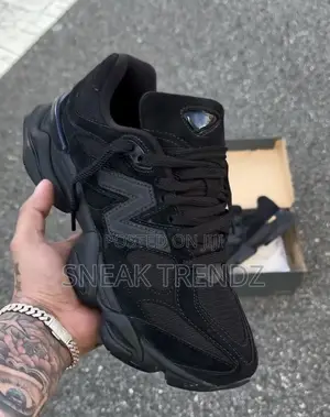 New Balance 9060 Black Suede