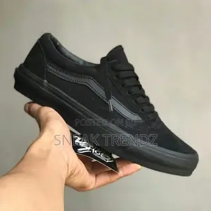 Old Skull Vans P Black