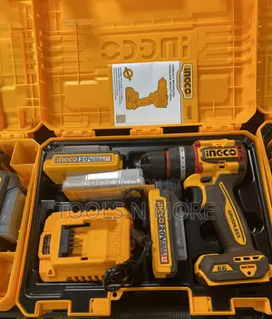Ingco Brushless Cordless Impact Drill 66nm (20v)