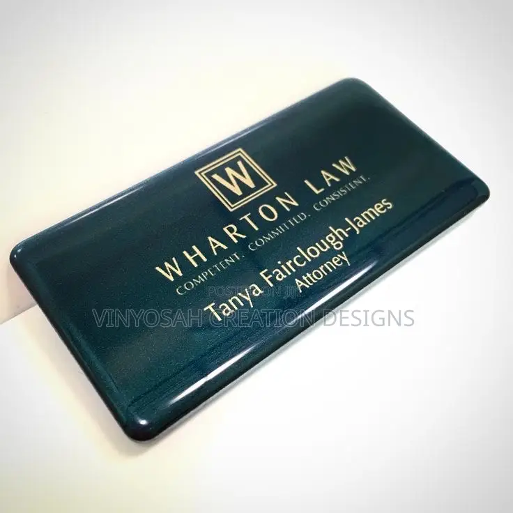 Domain Name Tag With Branding