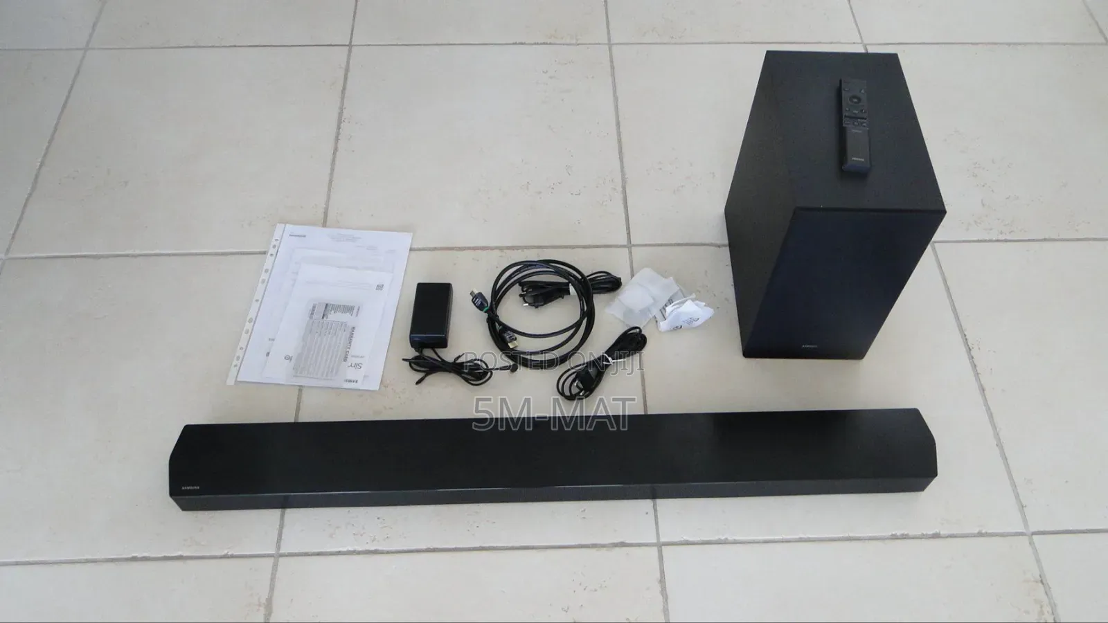 Samsung Hw-C450 2.1ch Soundbar W/DTS Virtual X, Subwoofer