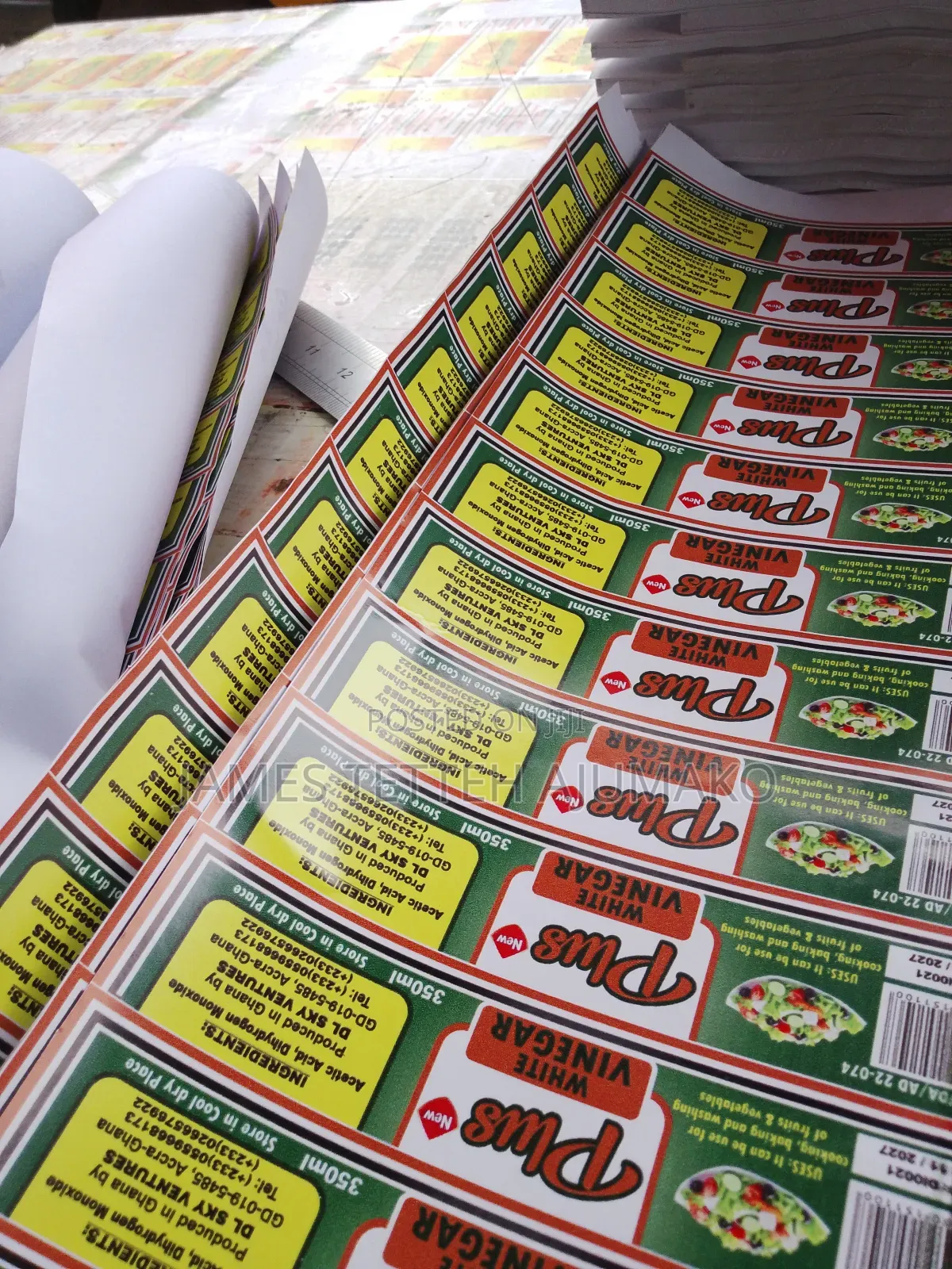 Print and Cut Sticker