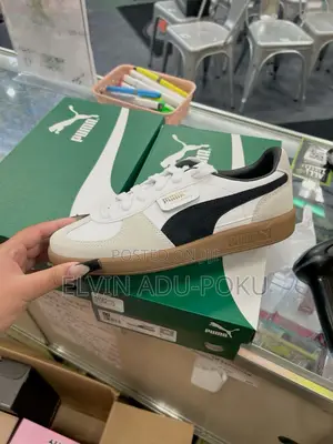 Puma Palermo "Puma White/Vapor Gray/Gum"
