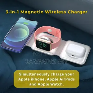 3 in 1 Magnetic Wireless Charger