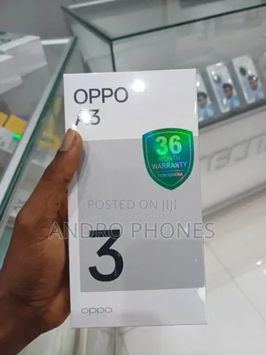 New Oppo A3 64 GB Black