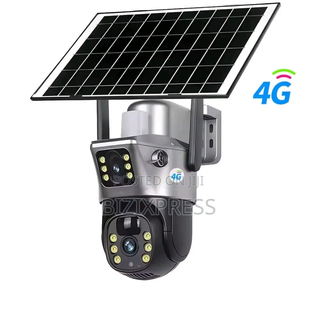 4g Solar Dual Lens Security Camera