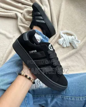 Adidas Campus D Black Suede
