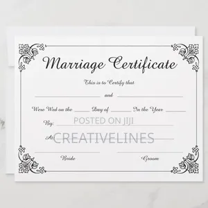 Print Marriage Certificate