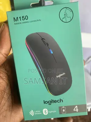 Wireless Rechargeable Dual Mode Logitech Mouse With Lighting