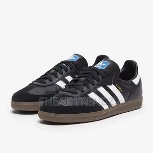 Adidas Samba Black Leather
