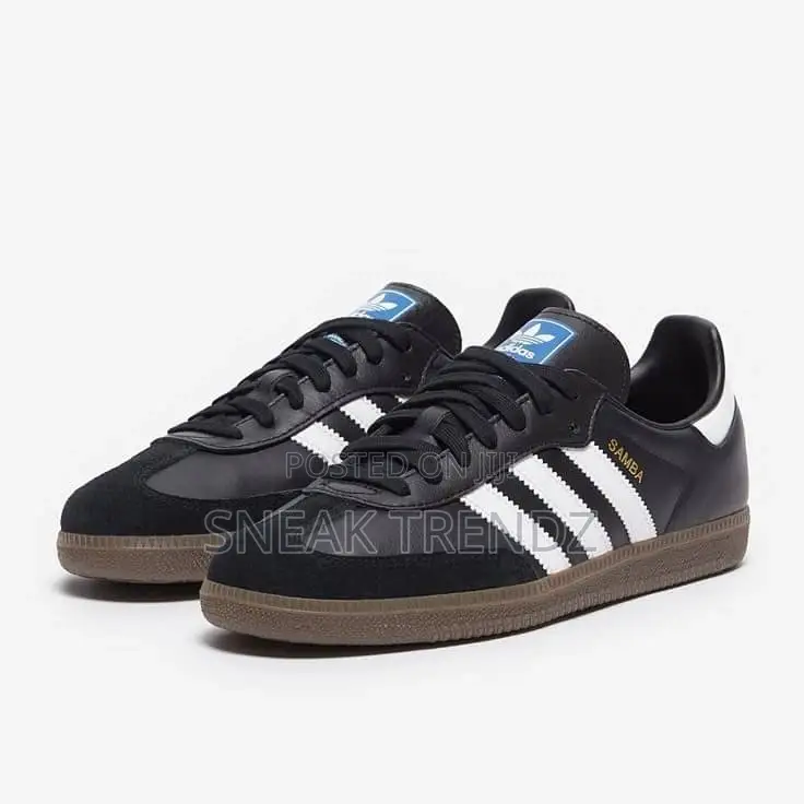 Adidas Samba Black Leather