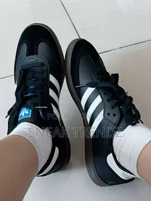 Adidas Samba Black Leather