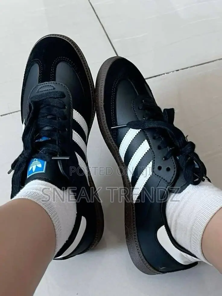 Adidas Samba Black Leather