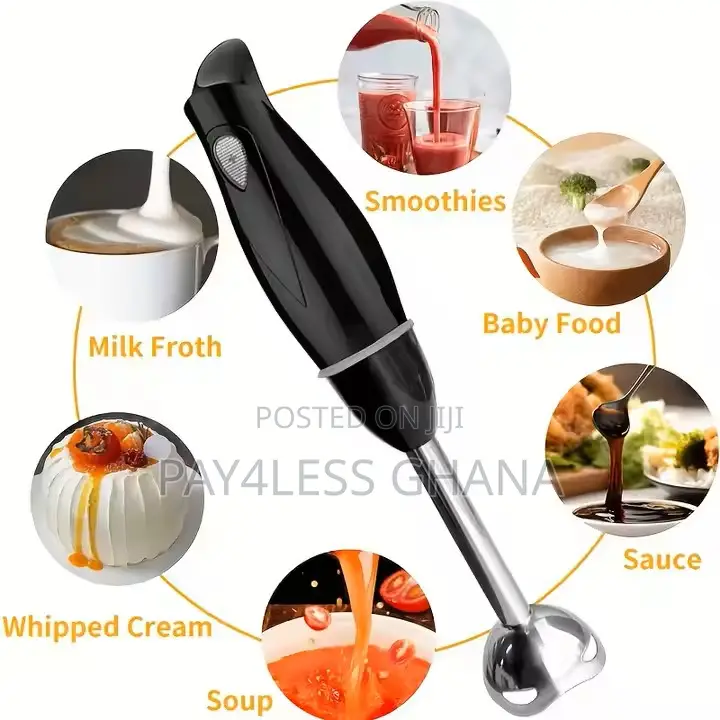 3-in-1 Hand-Held Electric Blender