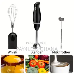 3-in-1 Hand-Held Electric Blender