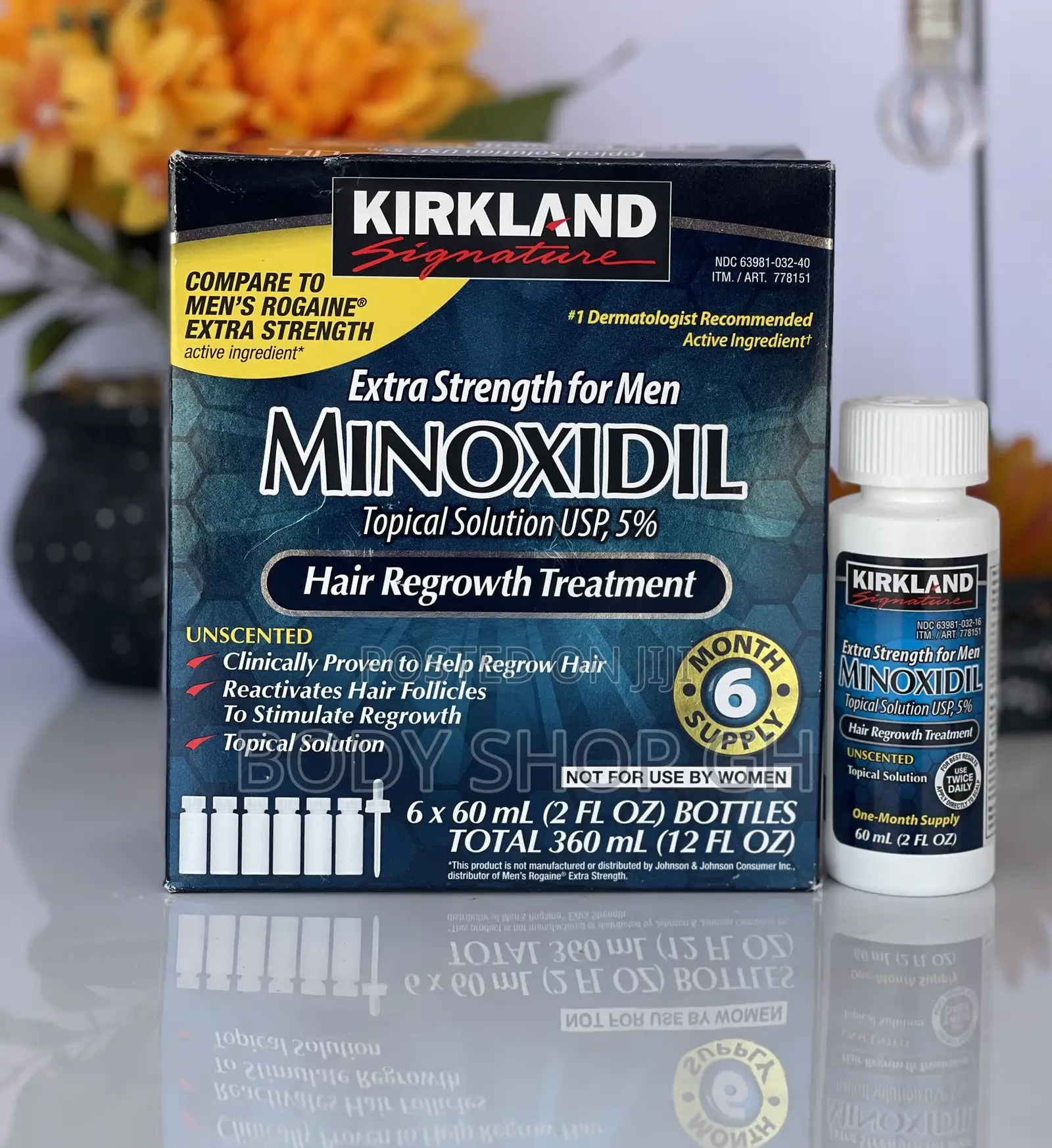 Extra Strength Original Kirkland Solution for Hair Beard