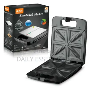 Raf 1400w – Easy-to-Use Sandwich Maker for Quick Meals