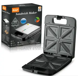 Raf 1400w Dual-Slice Sandwich Maker – Your Kitchen Essential