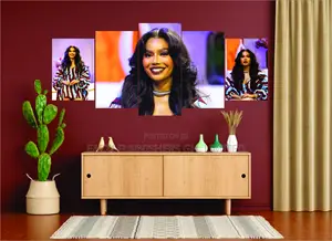 Personal Customised 5 Wall Arts Frame Canvas (Pre-Order)
