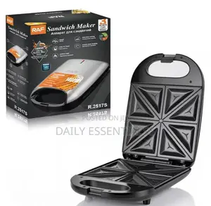 Raf 1400w Sandwich Grill – Golden Brown in Minutes!