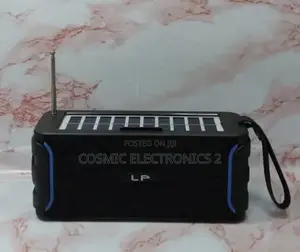 Lp V95 Wireless Speaker – Portable With Solar Panels