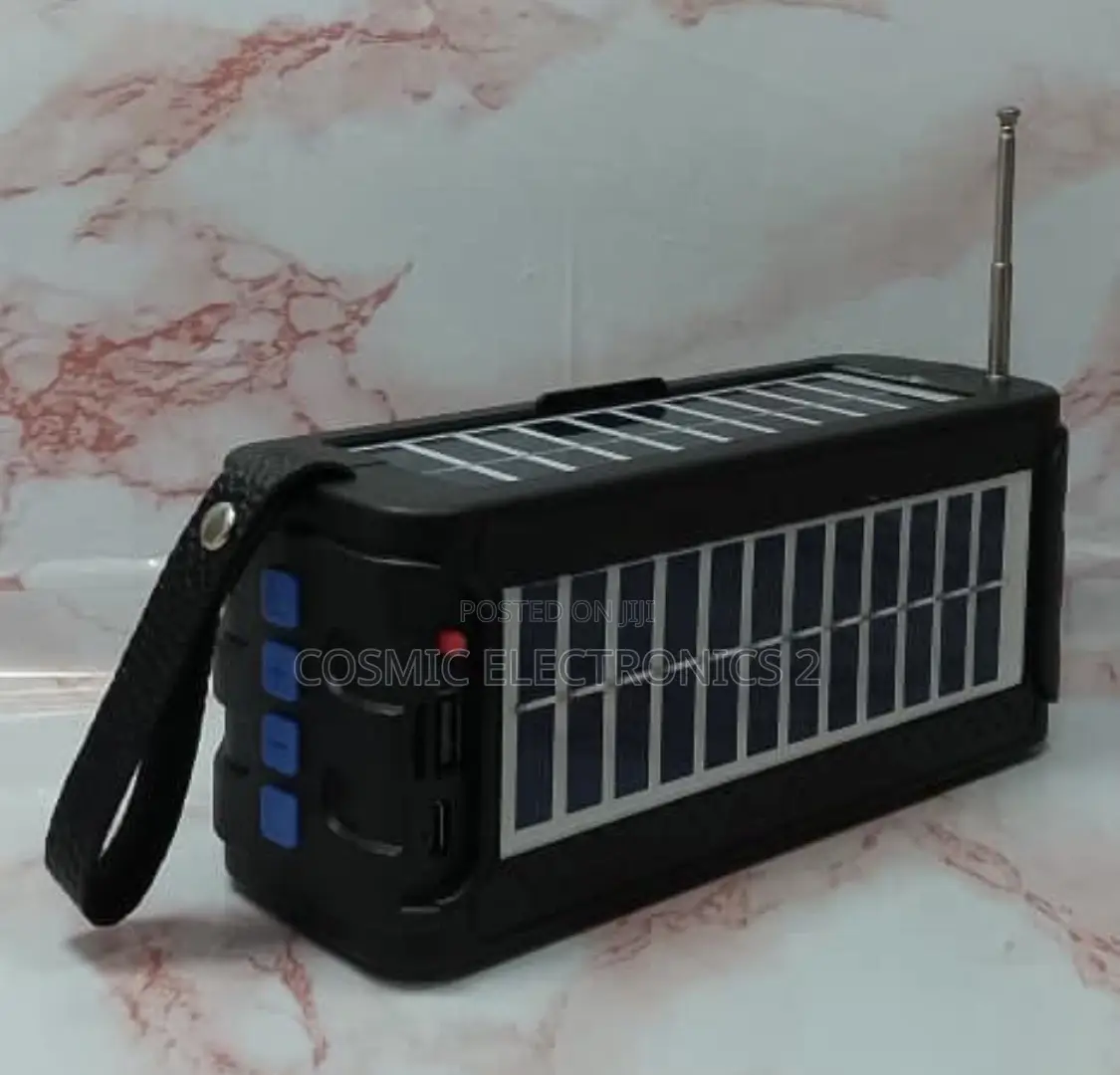 Lp V95 Wireless Speaker – Portable With Solar Panels