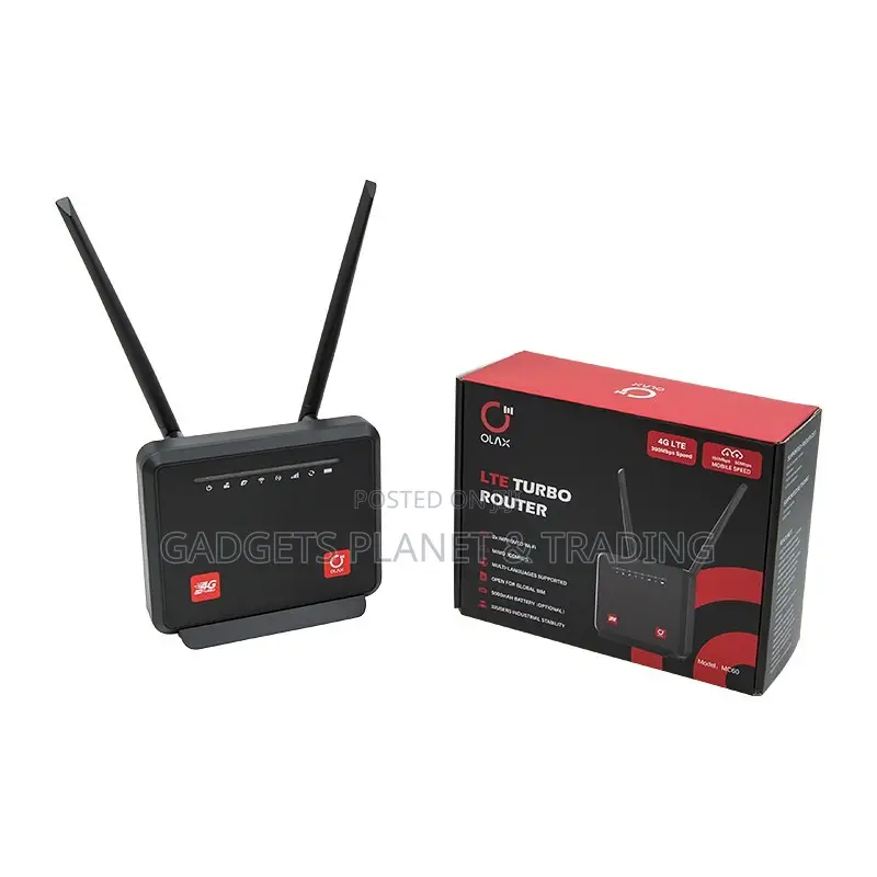 Olax 4g Universal and Rechargeable Turbo Wifi Router - Mc60