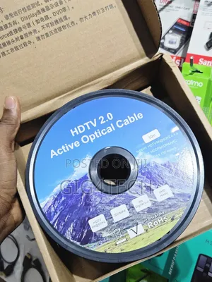 Ultra Hd Fibre Optic Cable 30m