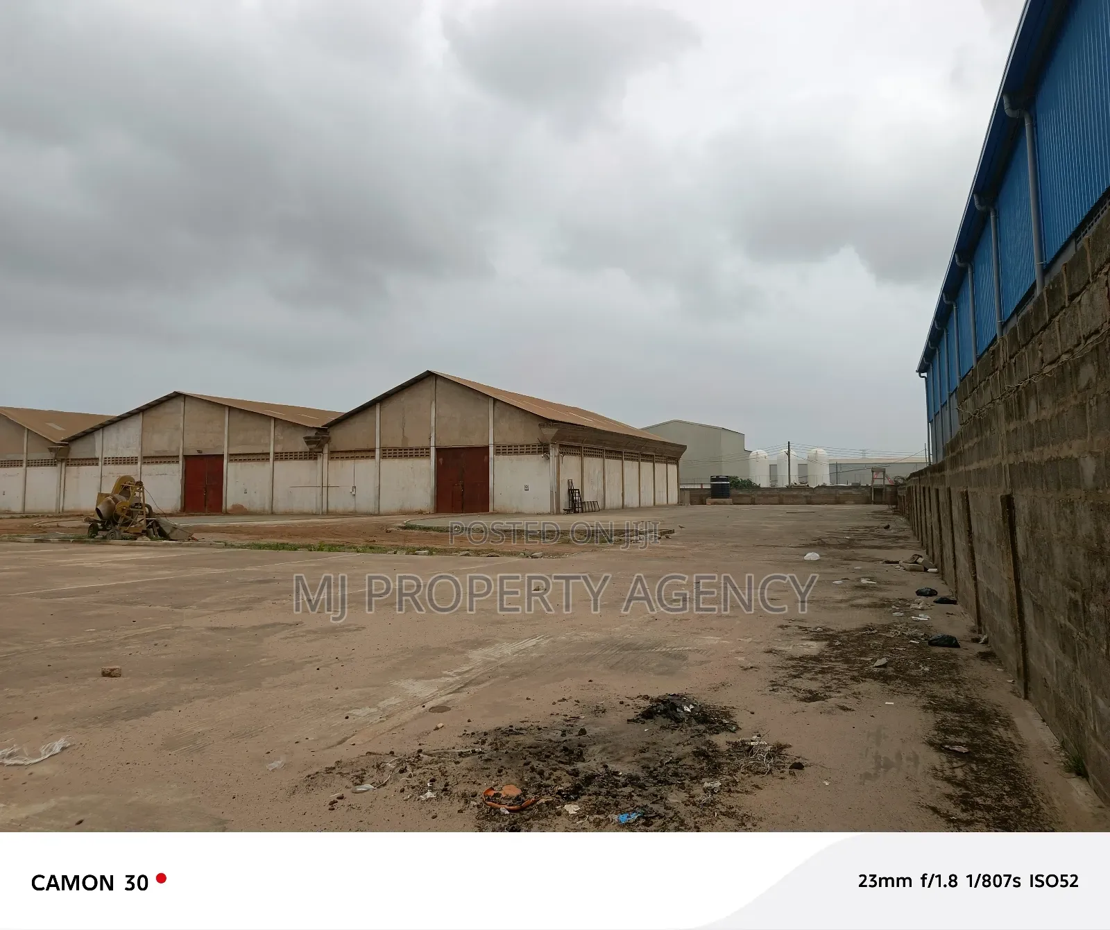 2.4 Acres Industrial Land With 2,100 SQM Warehouse