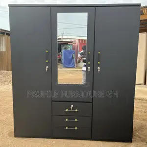 Black 3in1 Wardrobe Very Strong And Durable//Luxurious And Durable