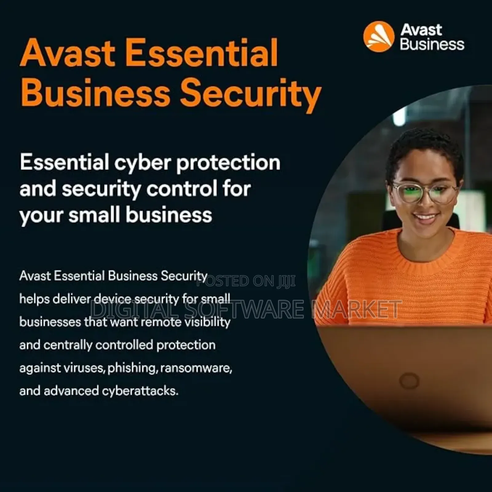 Avast Essential Business Security | 10 Devices, 1 Year